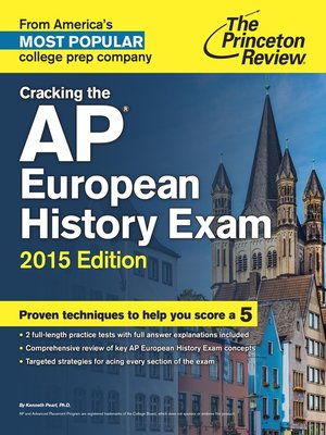 cover image of Cracking the AP European History Exam, 2015 Edition